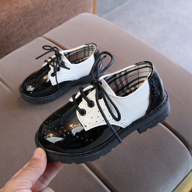 New Toddler Boys Leather Shoes